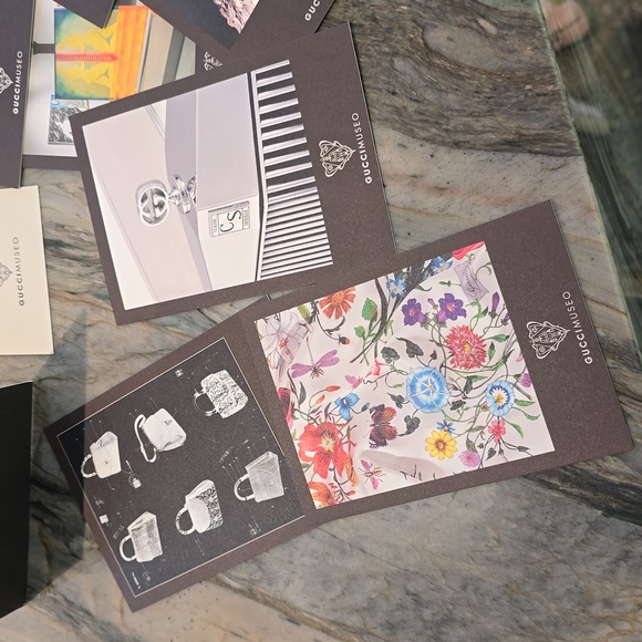 Gucci Museo Exhibit Cards - PERFECT for framing! - Picture 3 of 9